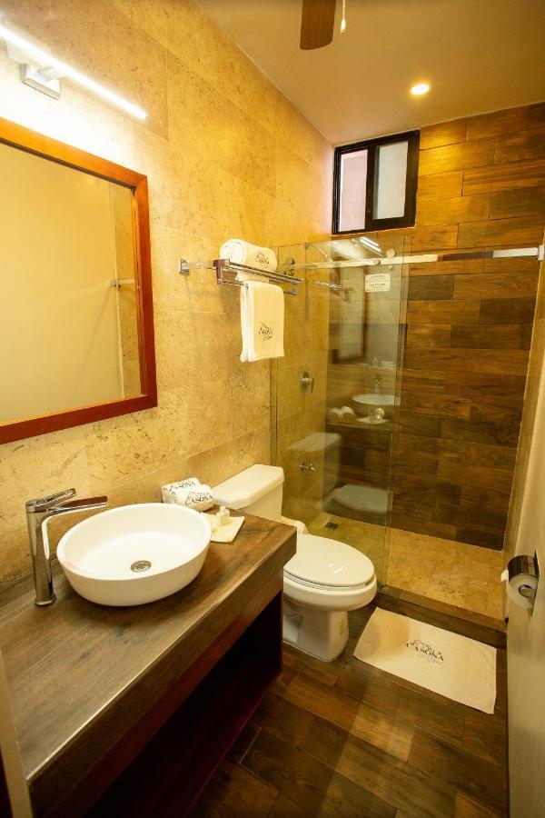 La Casona de Sisal Hotel Bagian luar foto