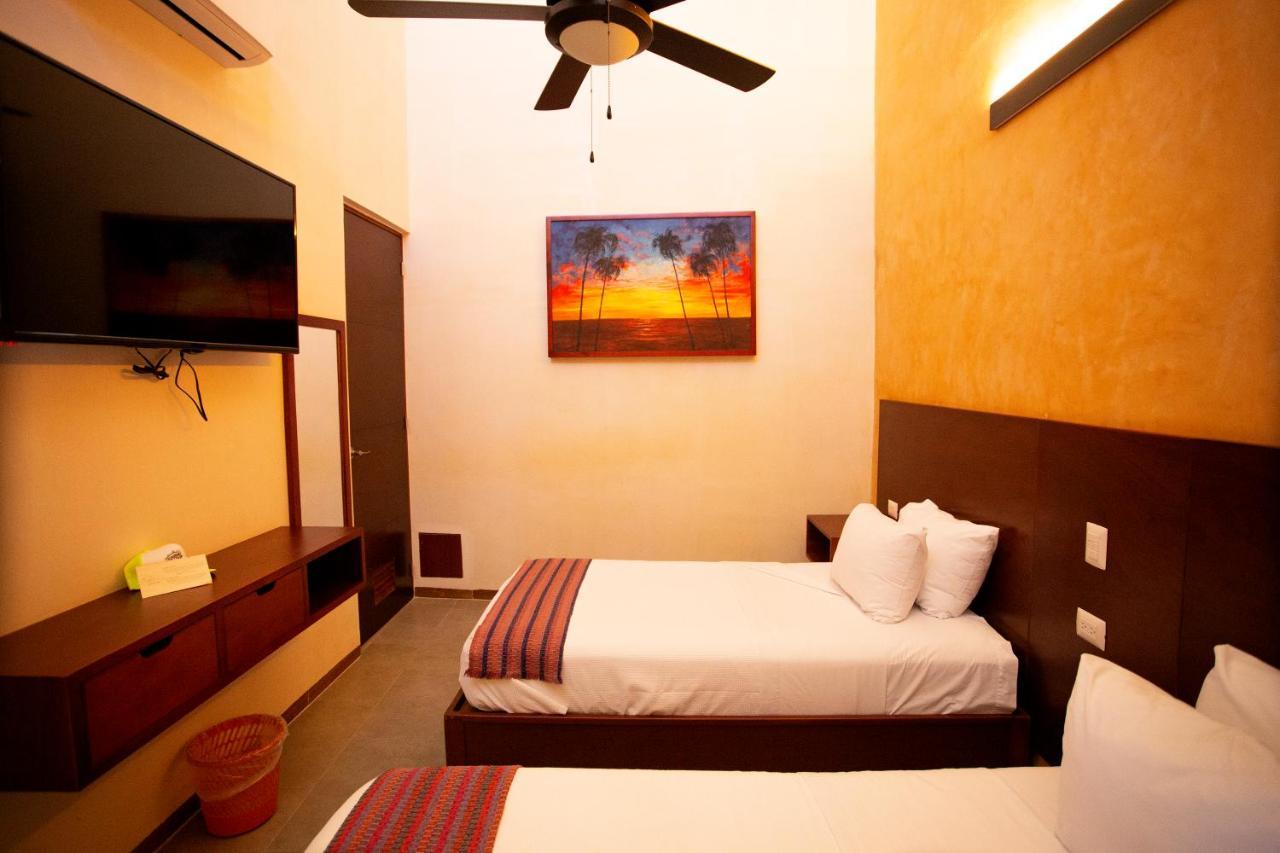 La Casona de Sisal Hotel Bagian luar foto