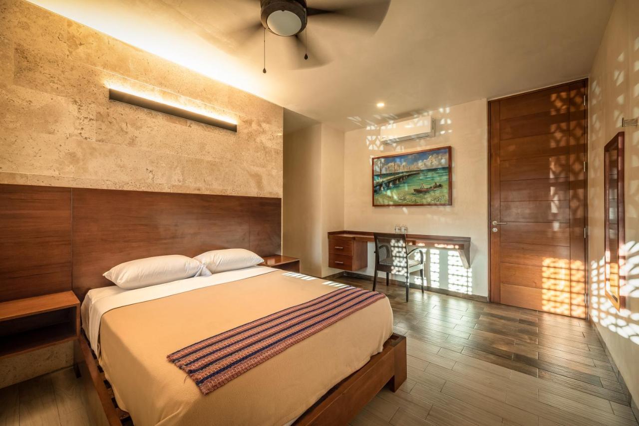 La Casona de Sisal Hotel Bagian luar foto