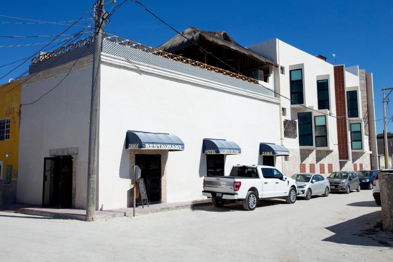 La Casona de Sisal Hotel Bagian luar foto