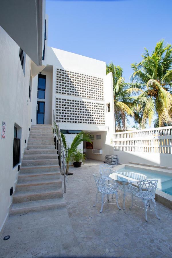 La Casona de Sisal Hotel Bagian luar foto