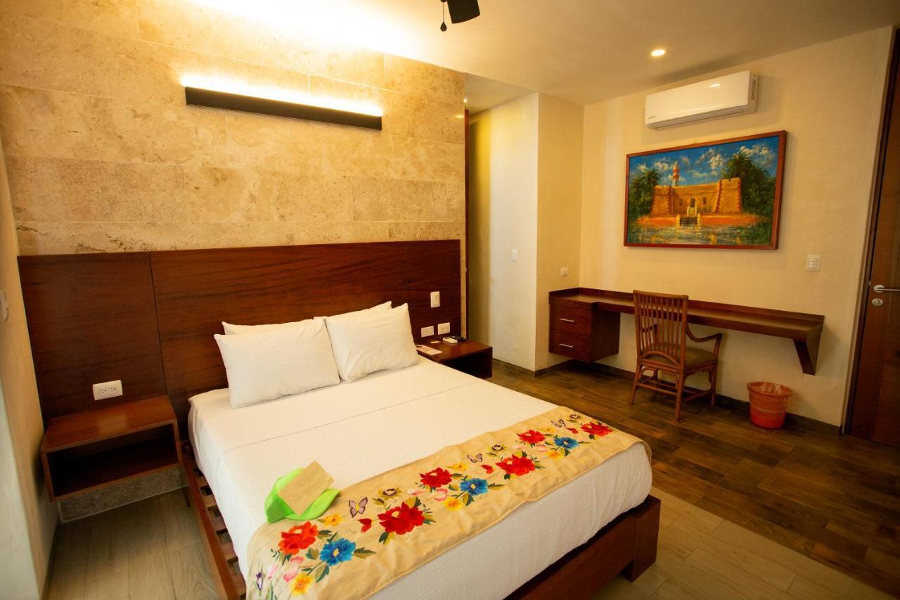 La Casona de Sisal Hotel Bagian luar foto
