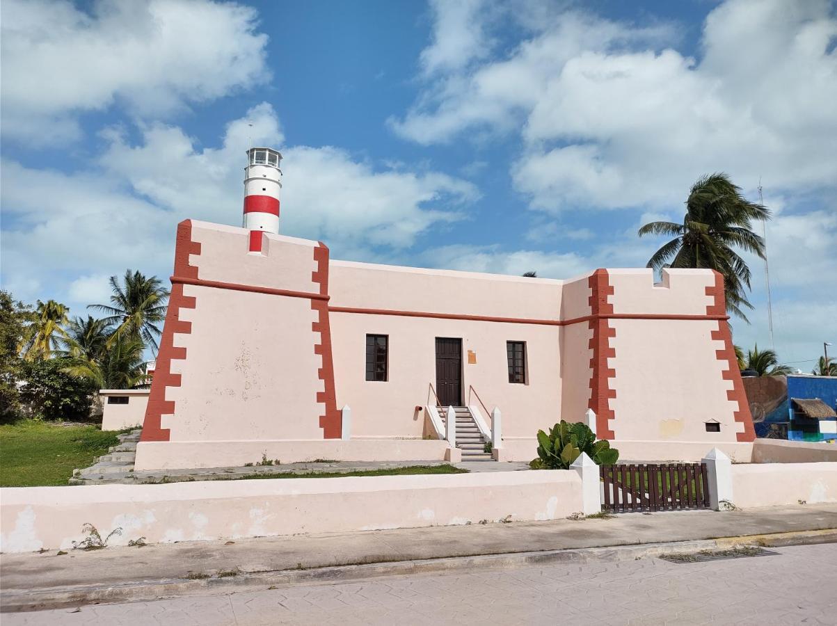 La Casona de Sisal Hotel Bagian luar foto